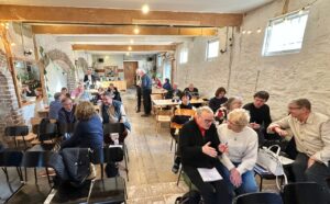 The room at The Fumbally Stables