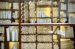 The sculpture in porcelain at PRONI