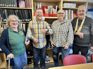 Some of the Committee and Martin McDowell of NIFHS