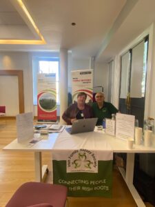 Mel with volunteer Margot