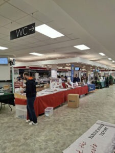 A view of some stalls